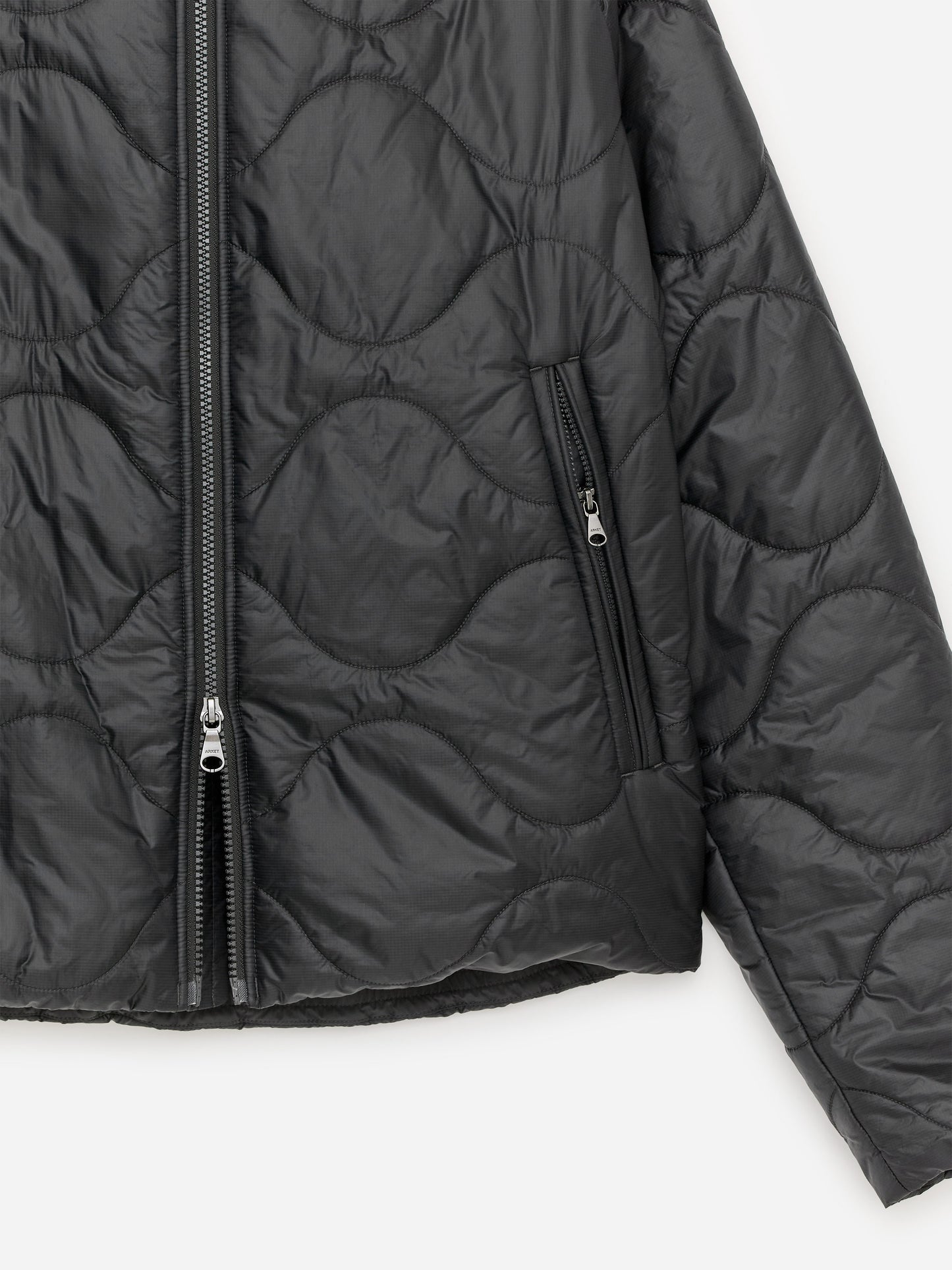 Hooded Jacket - Black - Image 2