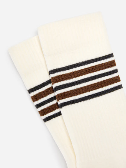 Crew Socks - Brown - Image 2