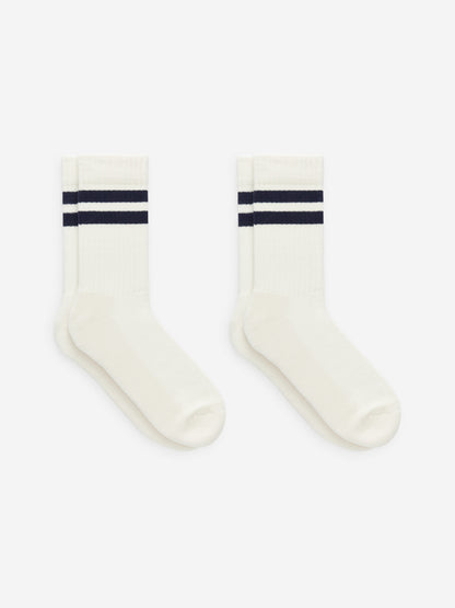 Sporty Cotton Socks - Blue