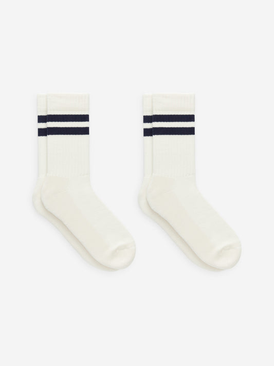 Sporty Cotton Socks - Blue