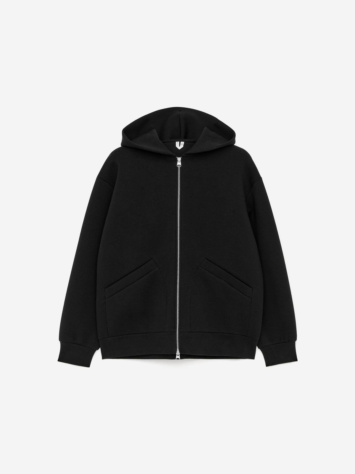Scuba Zip Hoodie - Black - Image 5
