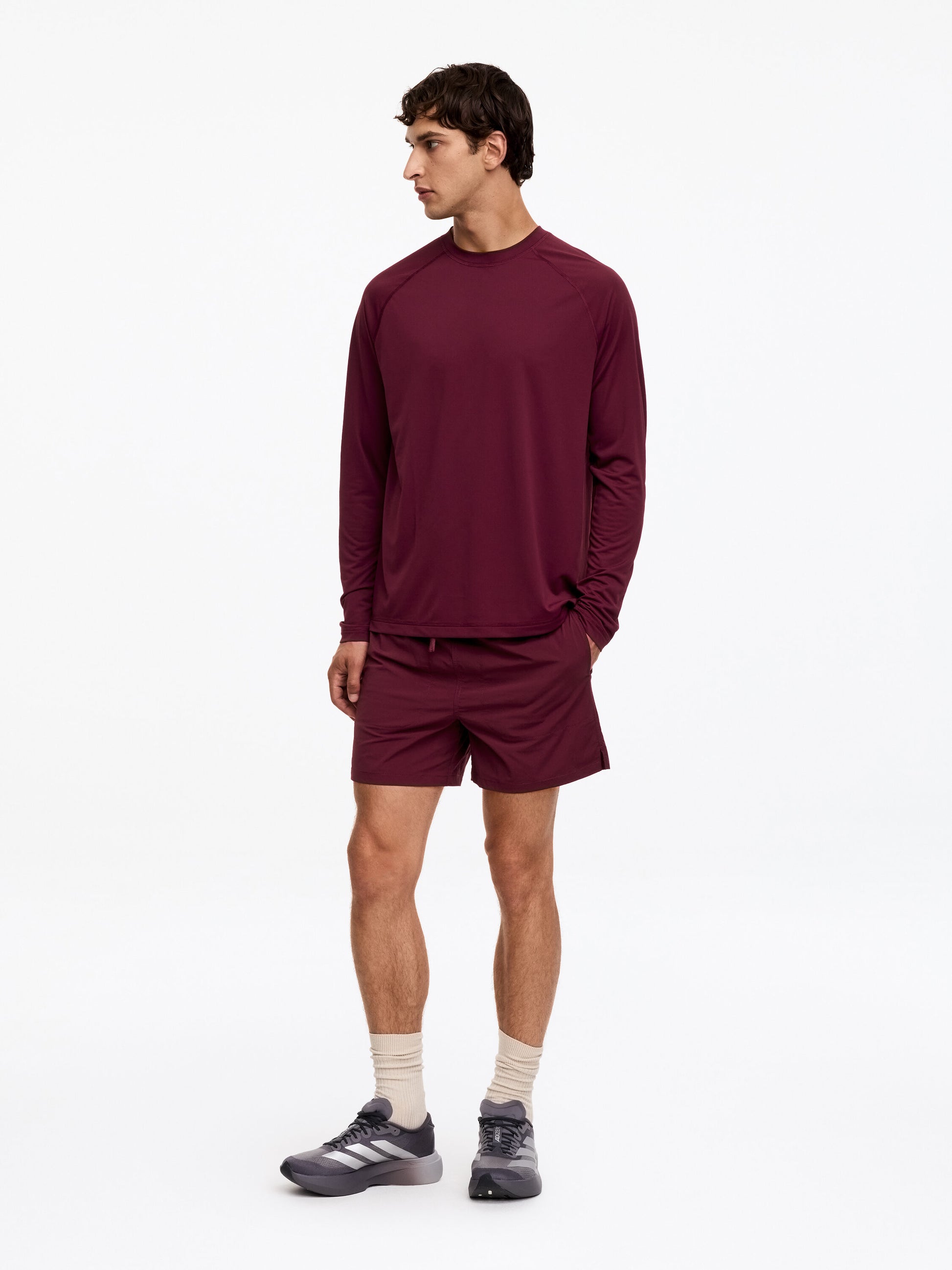 Long-Sleeve Top - Red - Image 3
