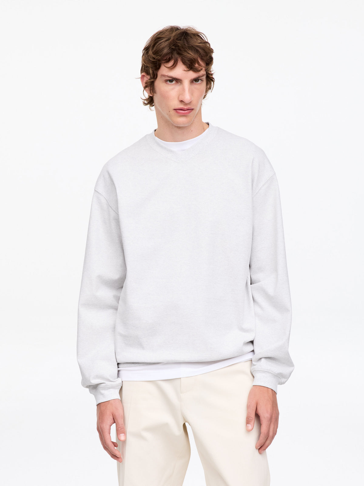 Relaxed Sweatshirt - Grey