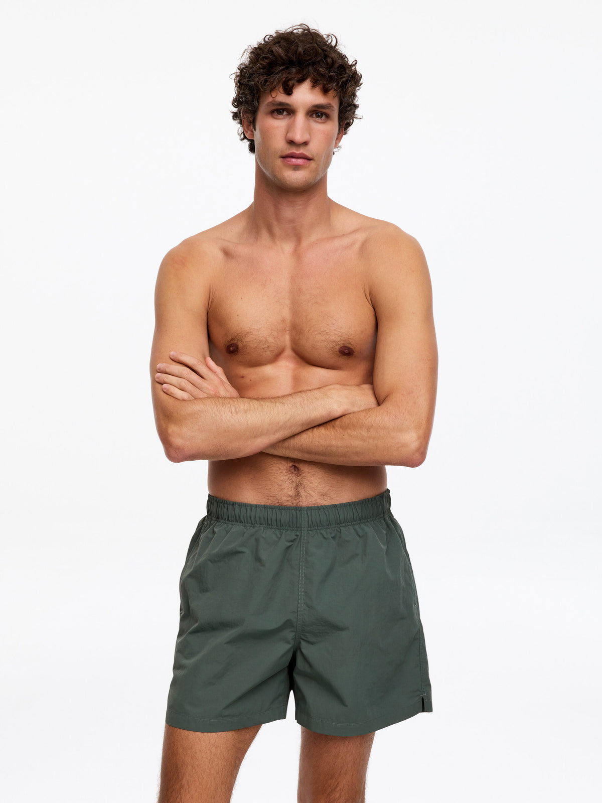 Swim Shorts - Green - Image 2