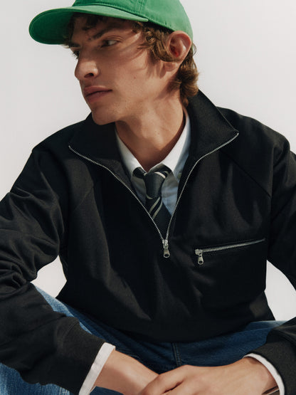 Tracksuit Sweatshirt - Black - Image 7