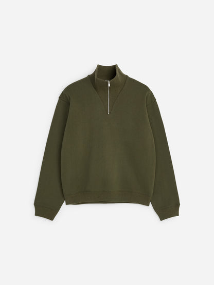 Half Zip Sweatshirt - Green - Image 5