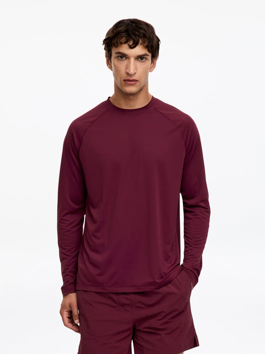 Long-Sleeve Top - Red