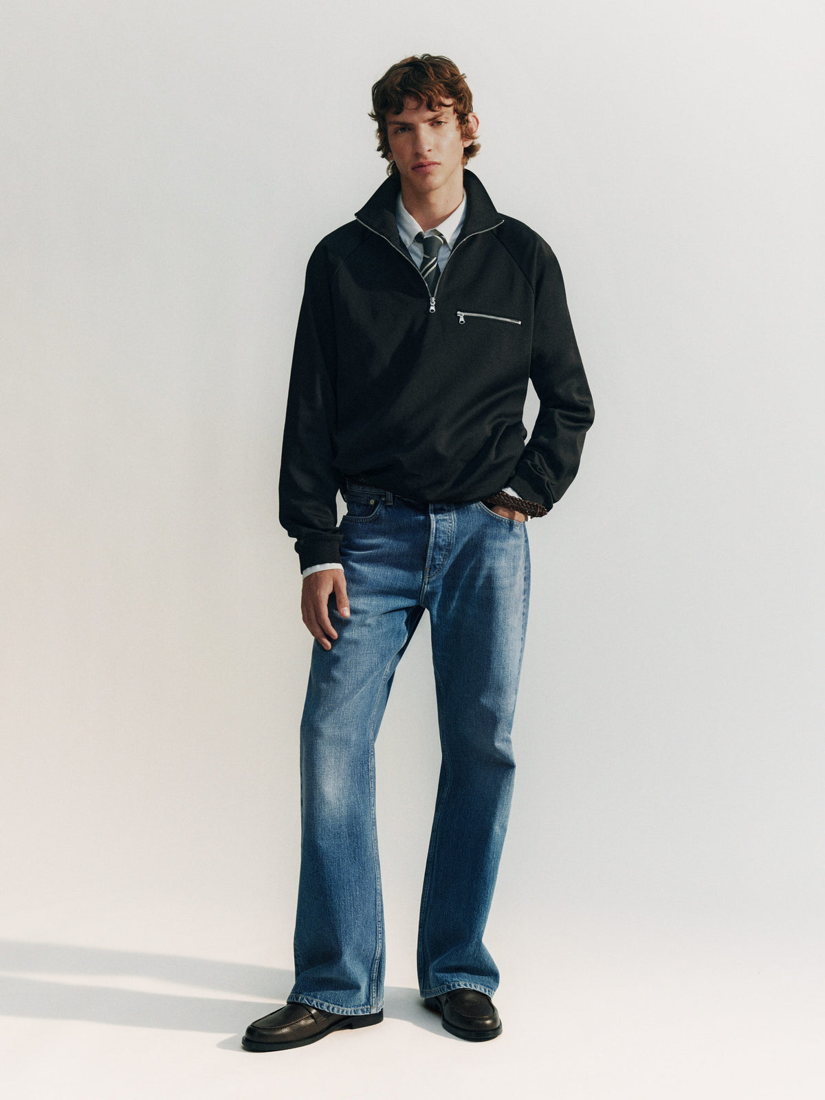 Tracksuit Sweatshirt - Black - Image 6