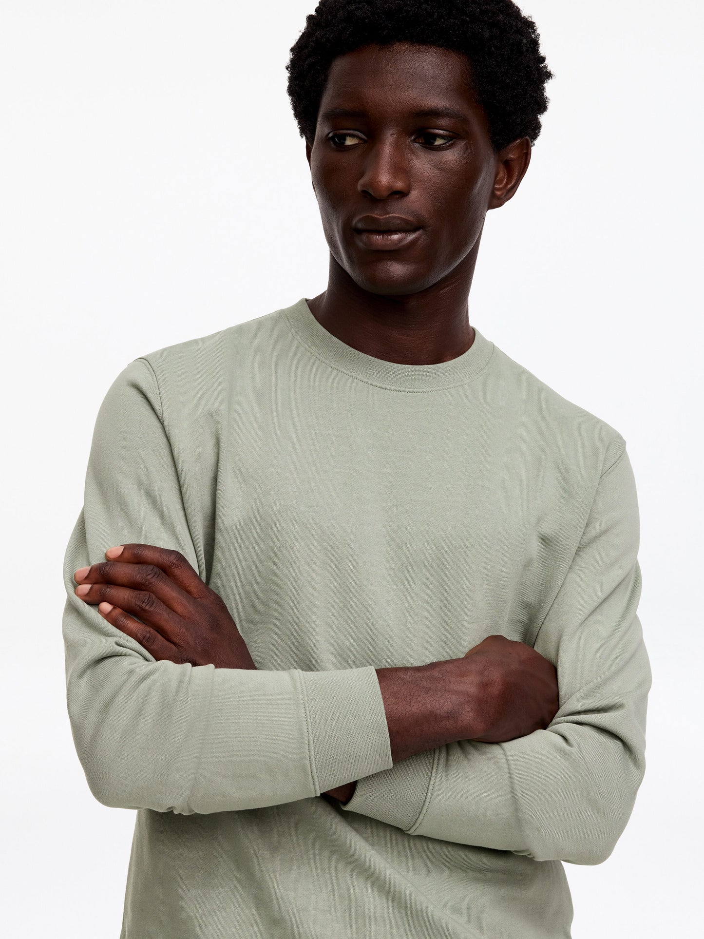 Mid-Weight Sweatshirt - Green - Image 4