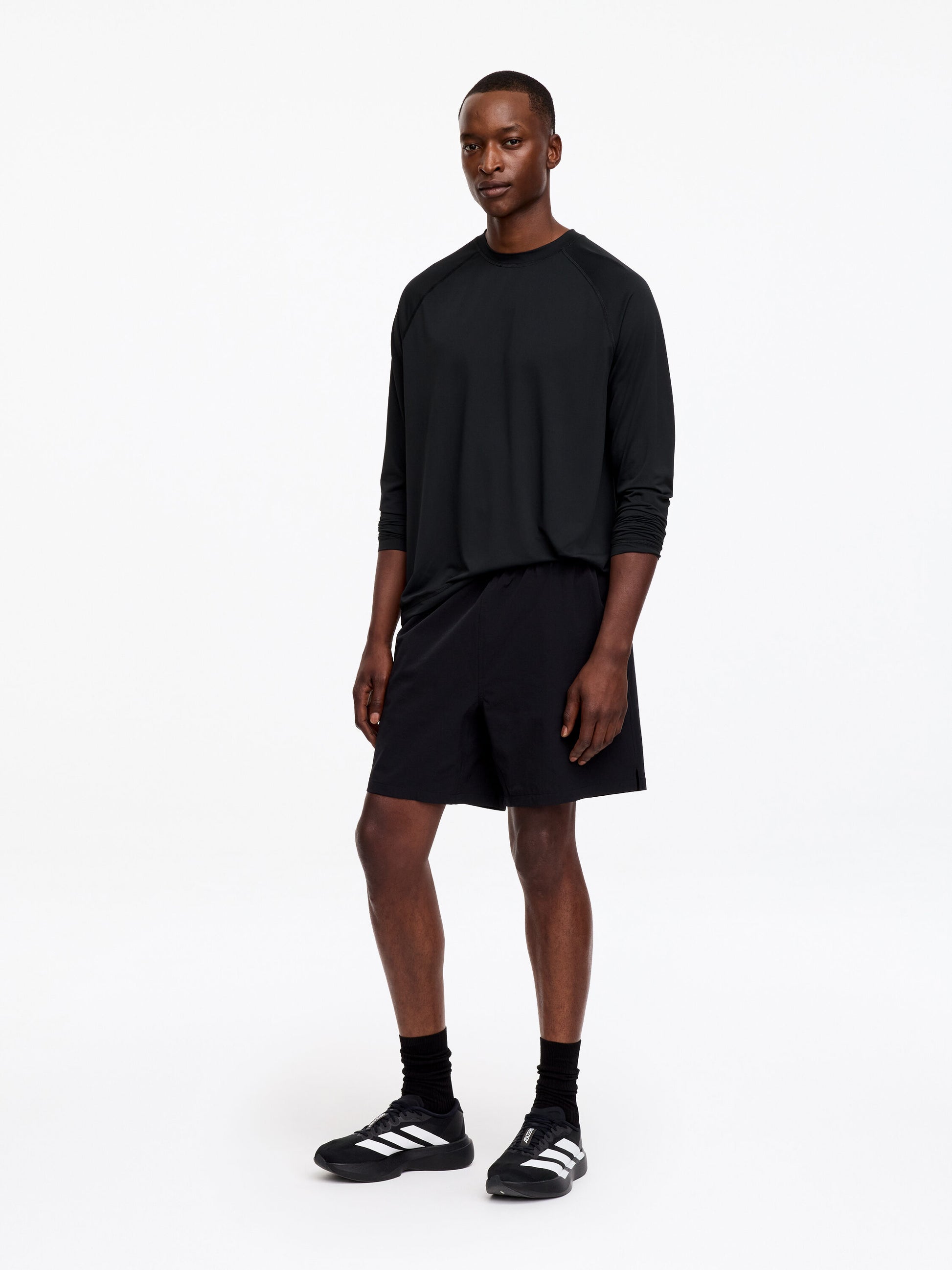 Long-Sleeve Top - Black - Image 2