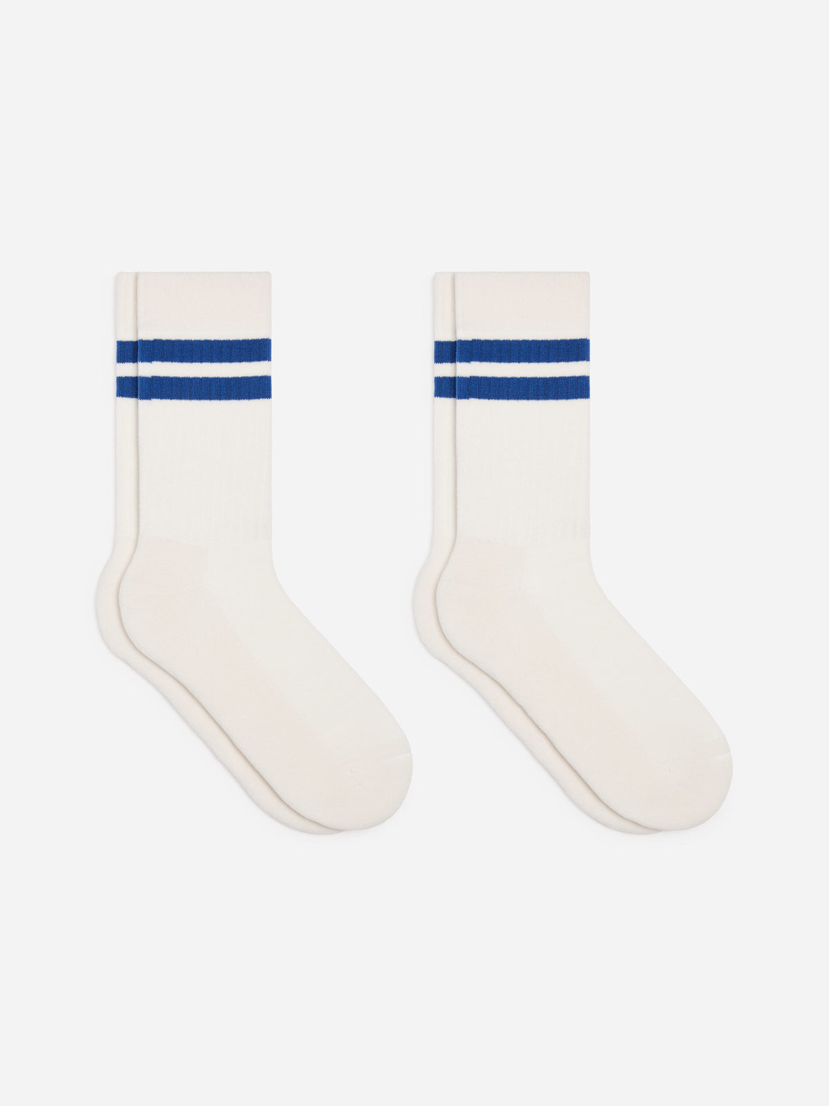 Sporty Cotton Socks - White