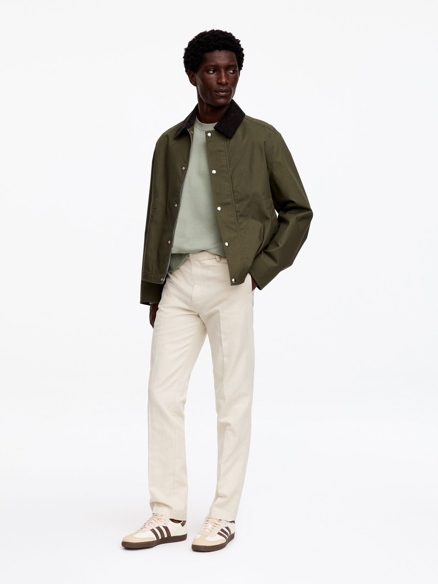 Mid-Weight Sweatshirt - Green - Image 2