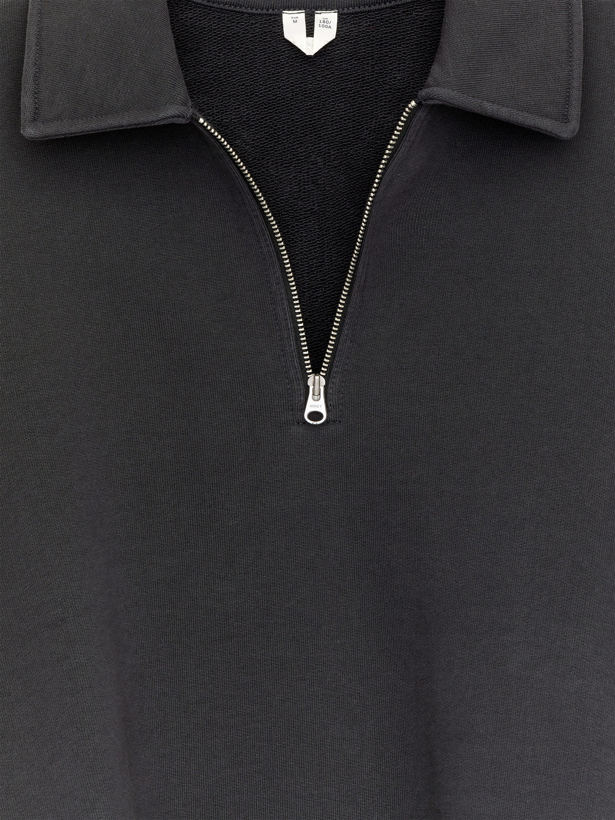 Half Zip Polo Shirt - Blue - Image 2