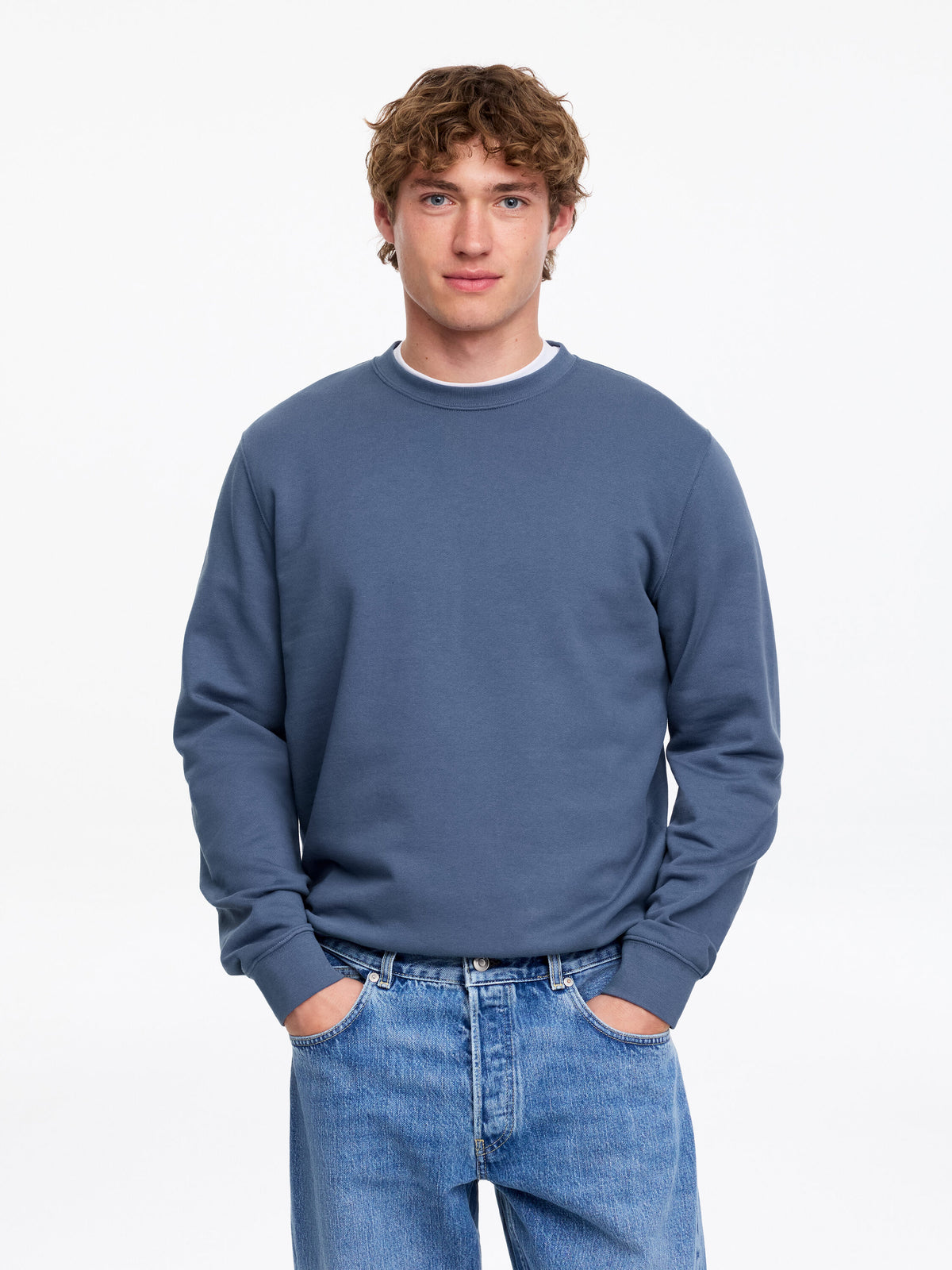 Mid-Weight Sweatshirt - Blue