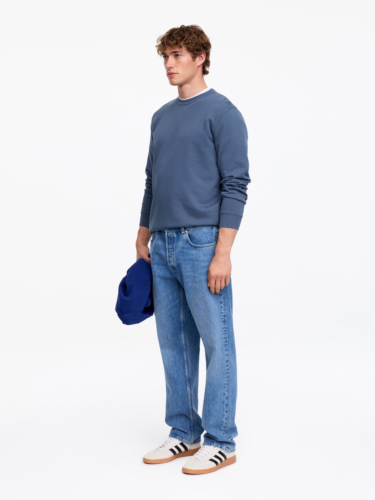 Mid-Weight Sweatshirt - Blue - Image 4