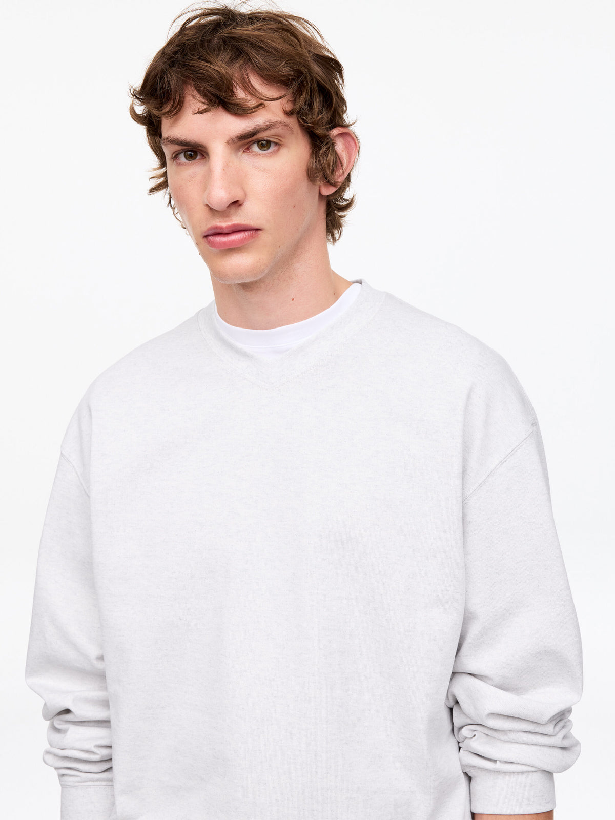 Relaxed Sweatshirt - Grey - Image 4