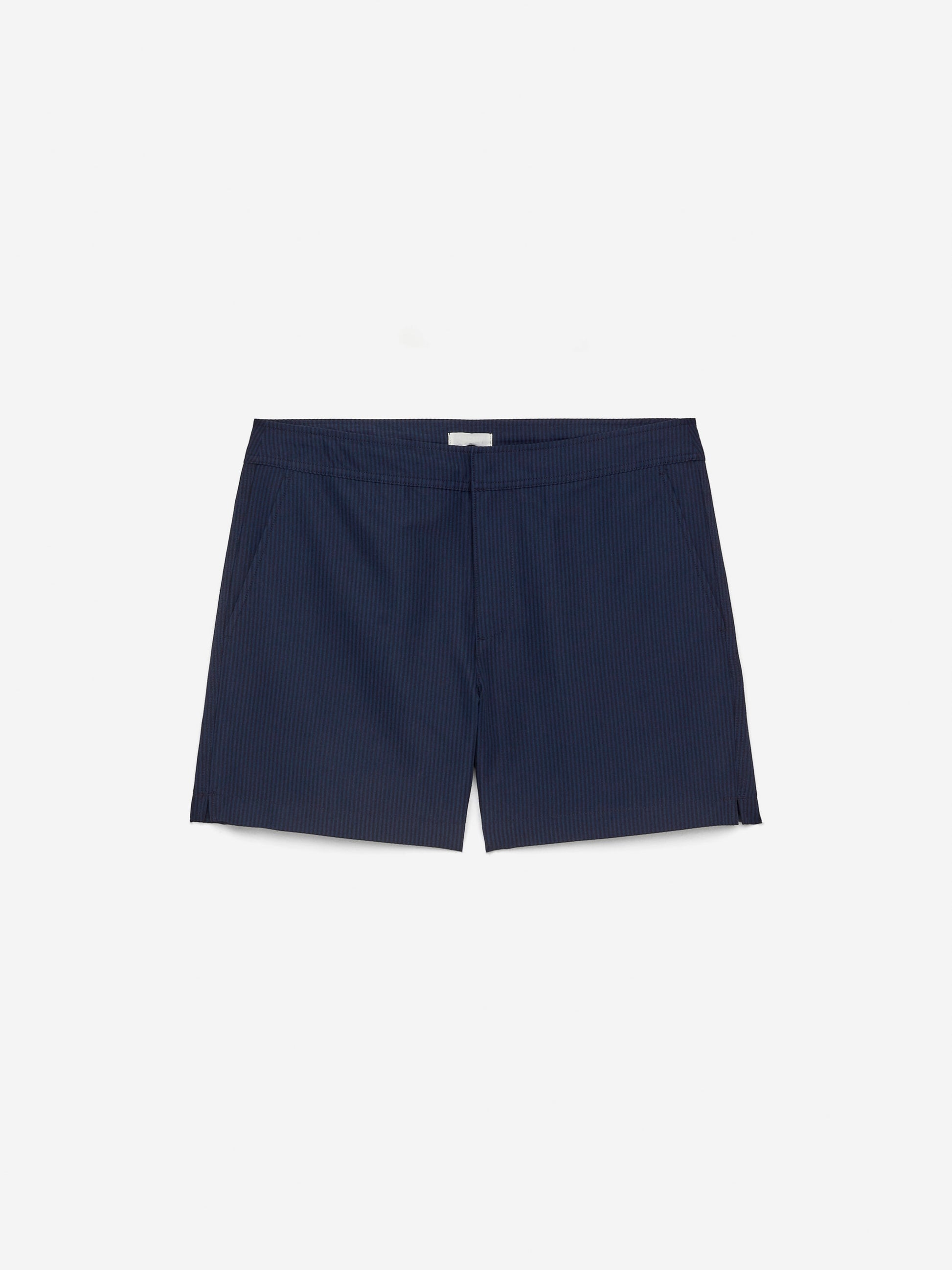 Seersucker Swim Shorts - Blue