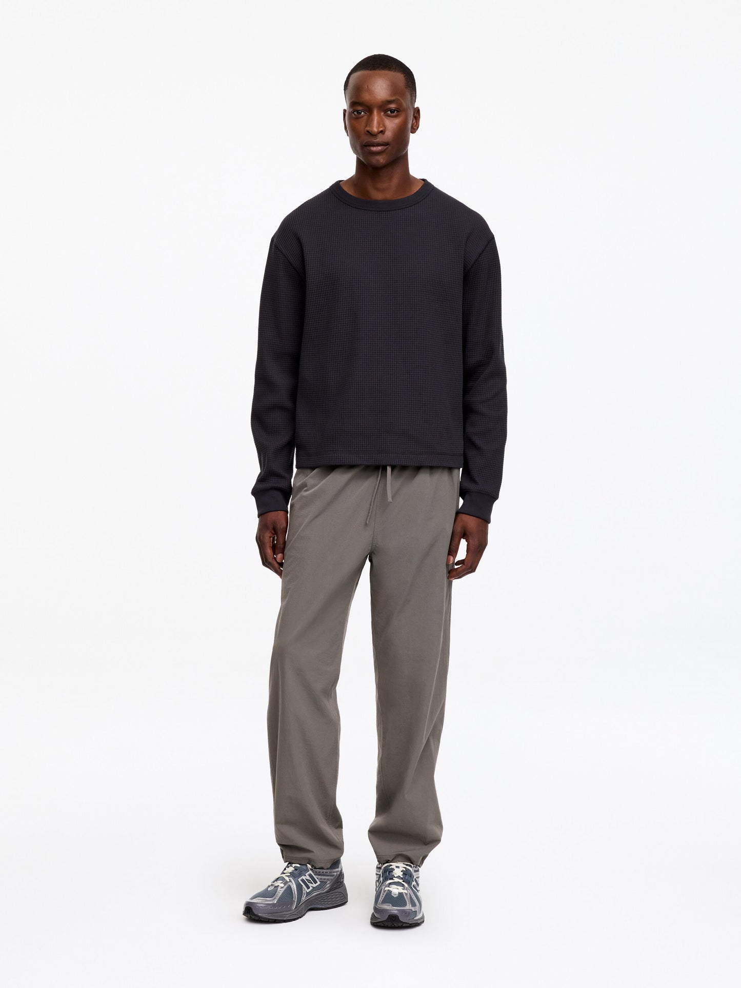 Pull-On Trousers - Grey