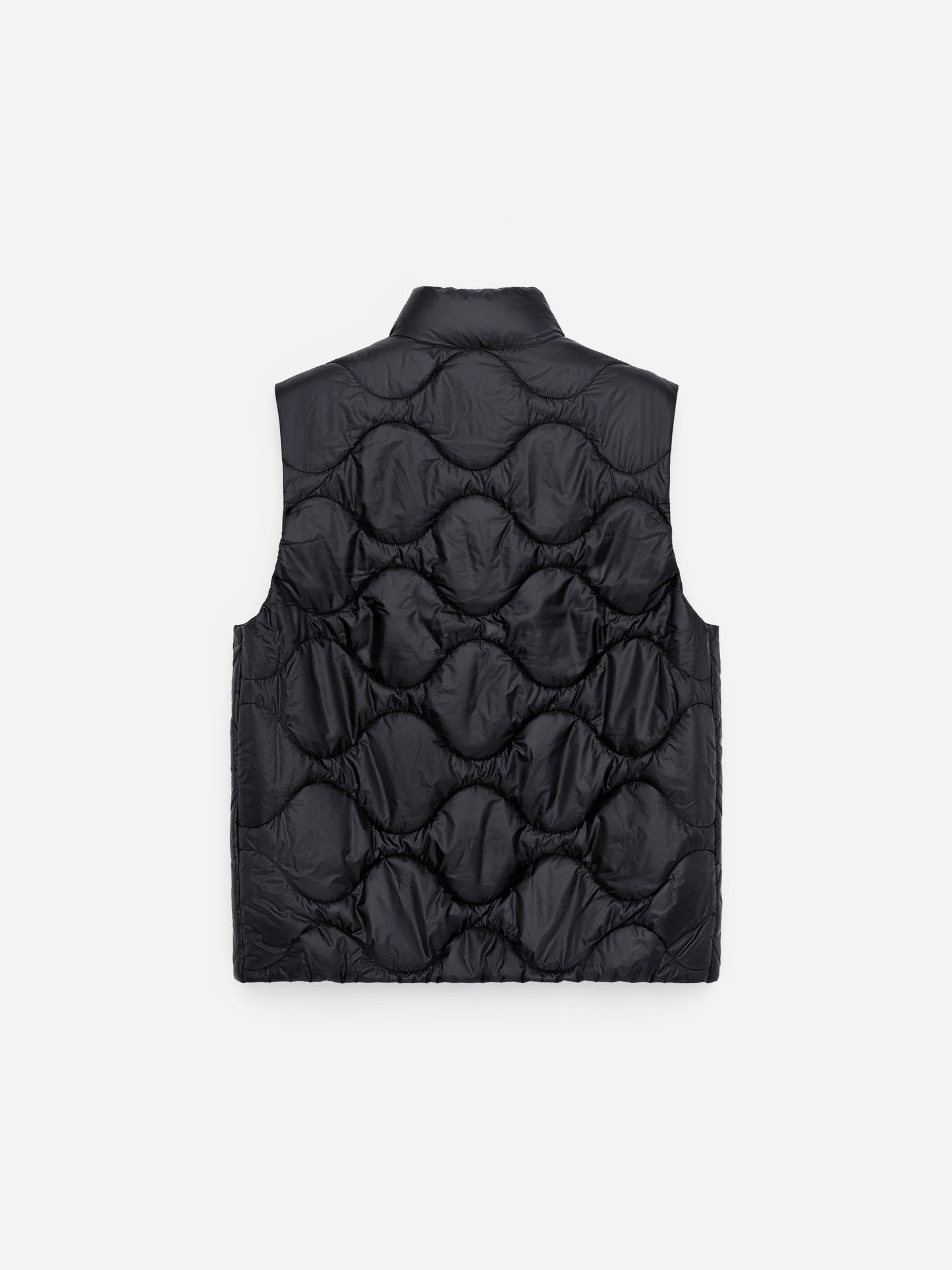Padded Vest - Black - Image 2