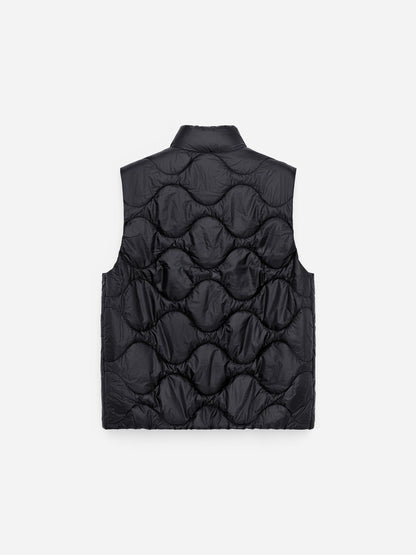 Padded Vest - Black - Image 2