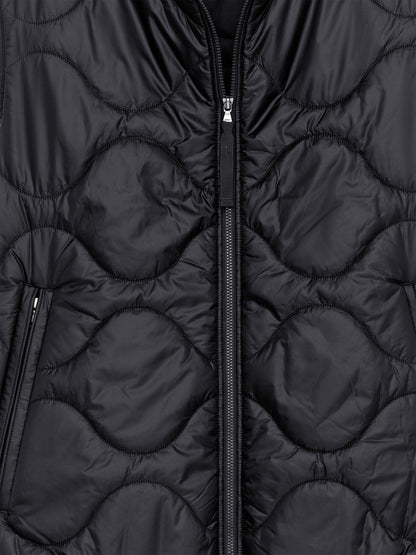 Padded Vest - Black - Image 3