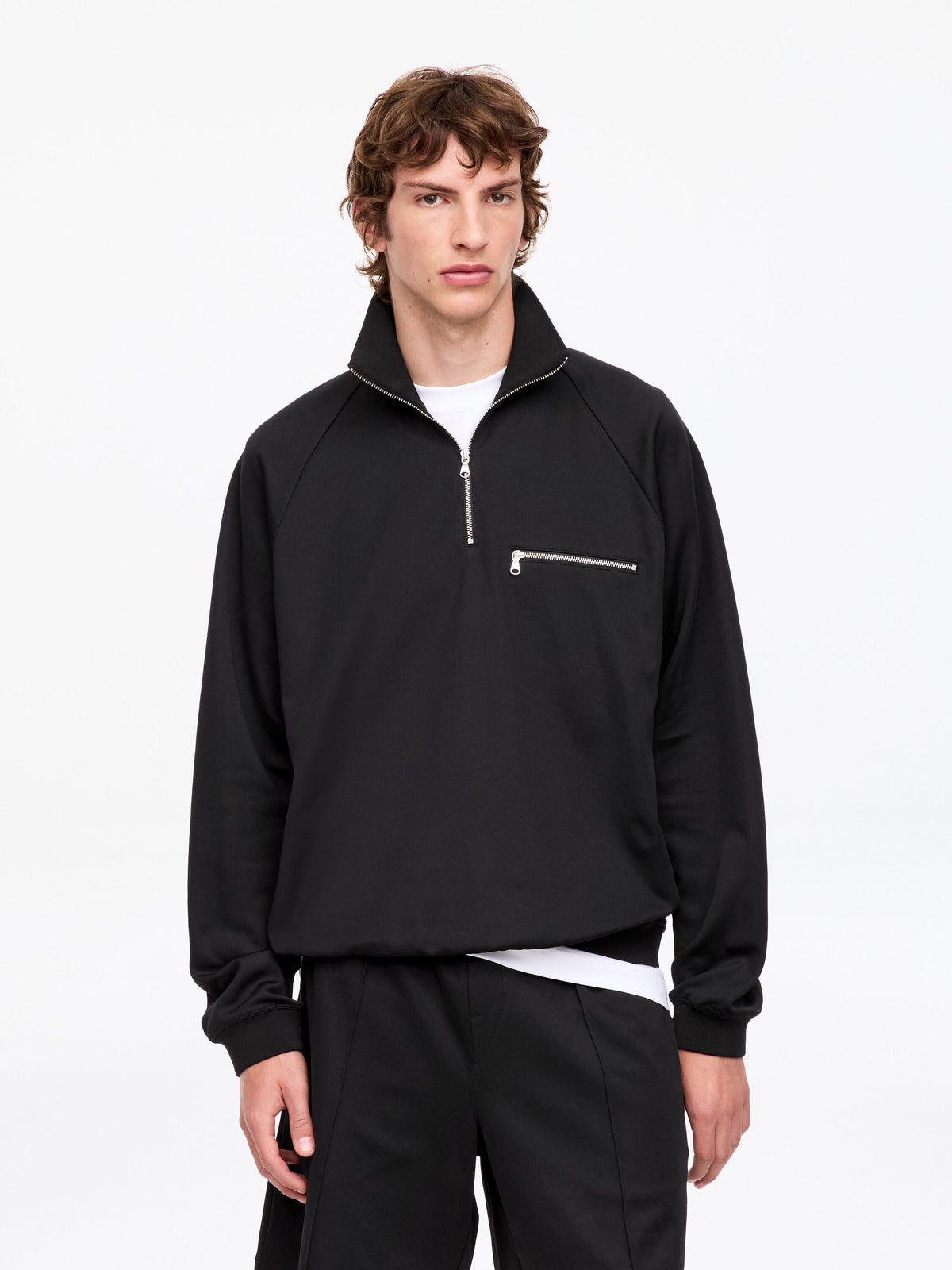 Tracksuit Sweatshirt - Black