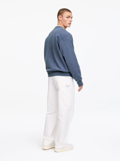 Relaxed Sweatshirt - Blue - Image 2