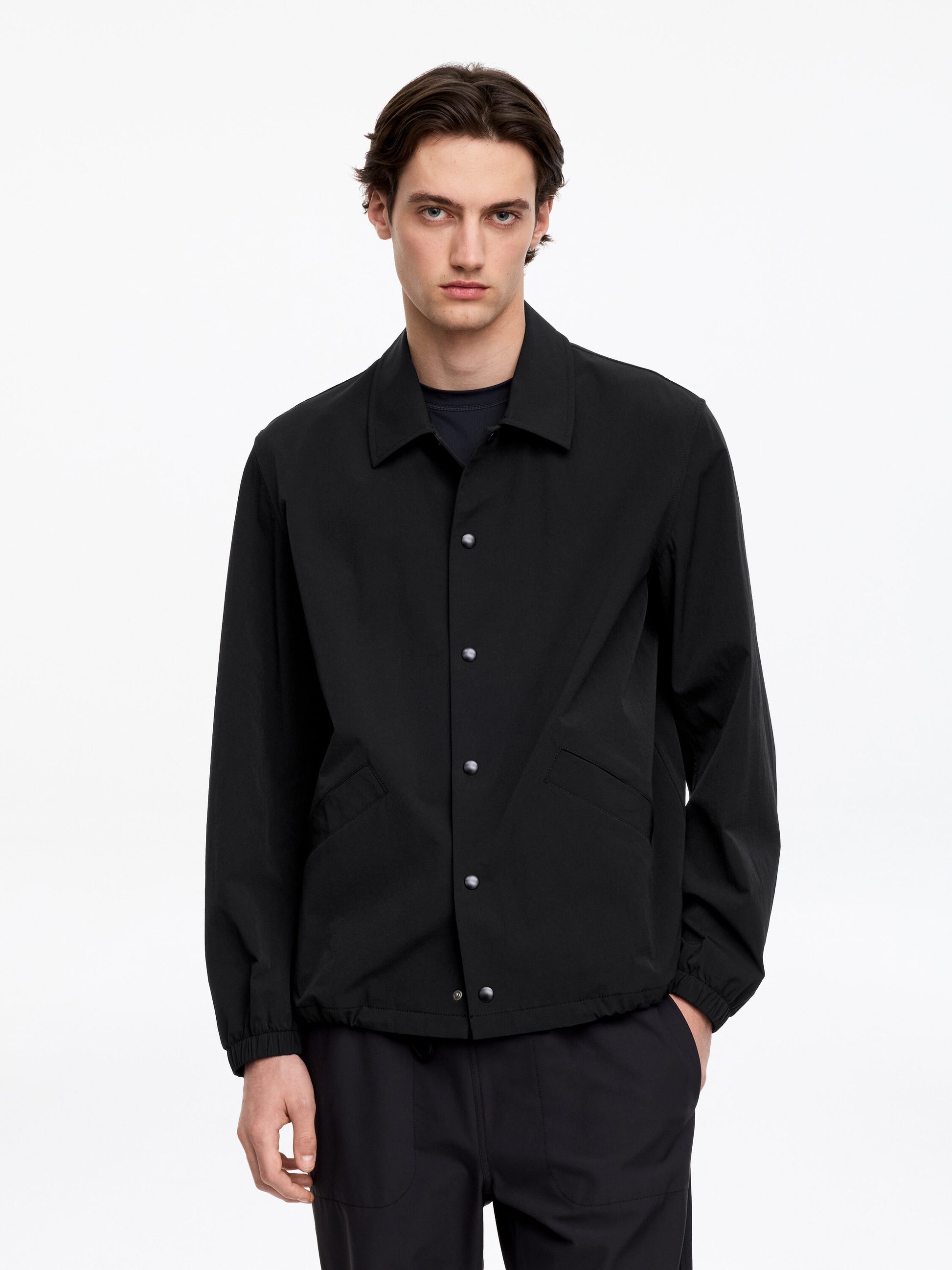 Coach Jacket - Black - Image 4