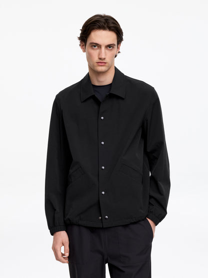 Coach Jacket - Black - Image 4