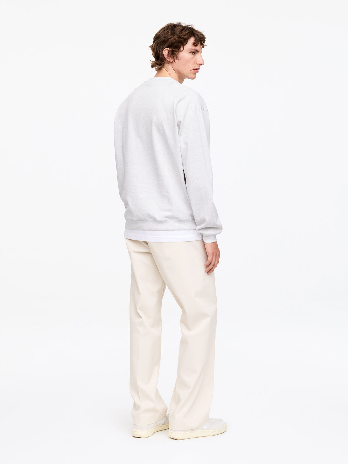 Relaxed Sweatshirt - Grey - Image 3