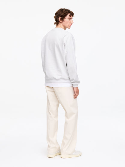 Relaxed Sweatshirt - Grey - Image 3