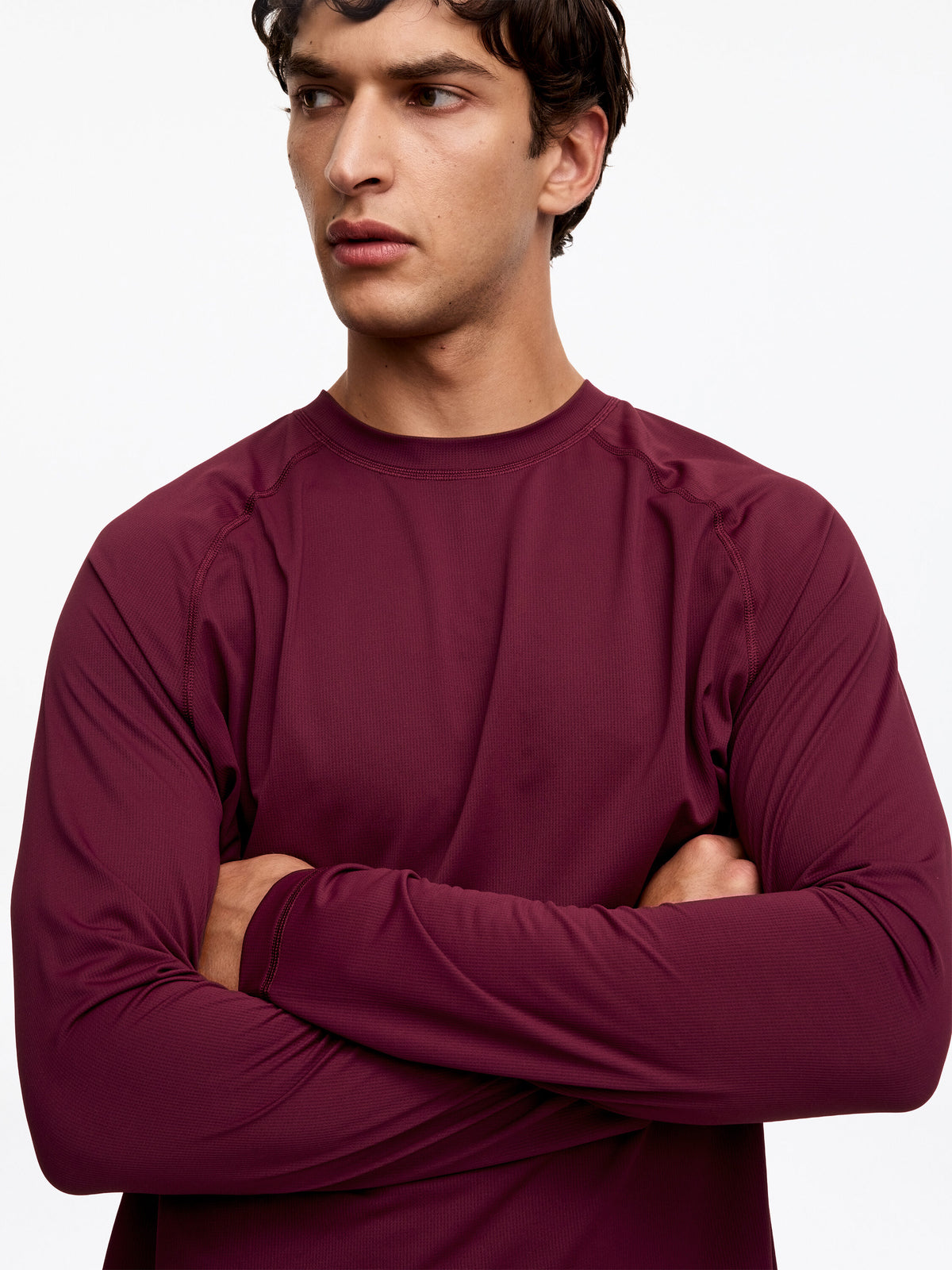 Long-Sleeve Top - Red - Image 4