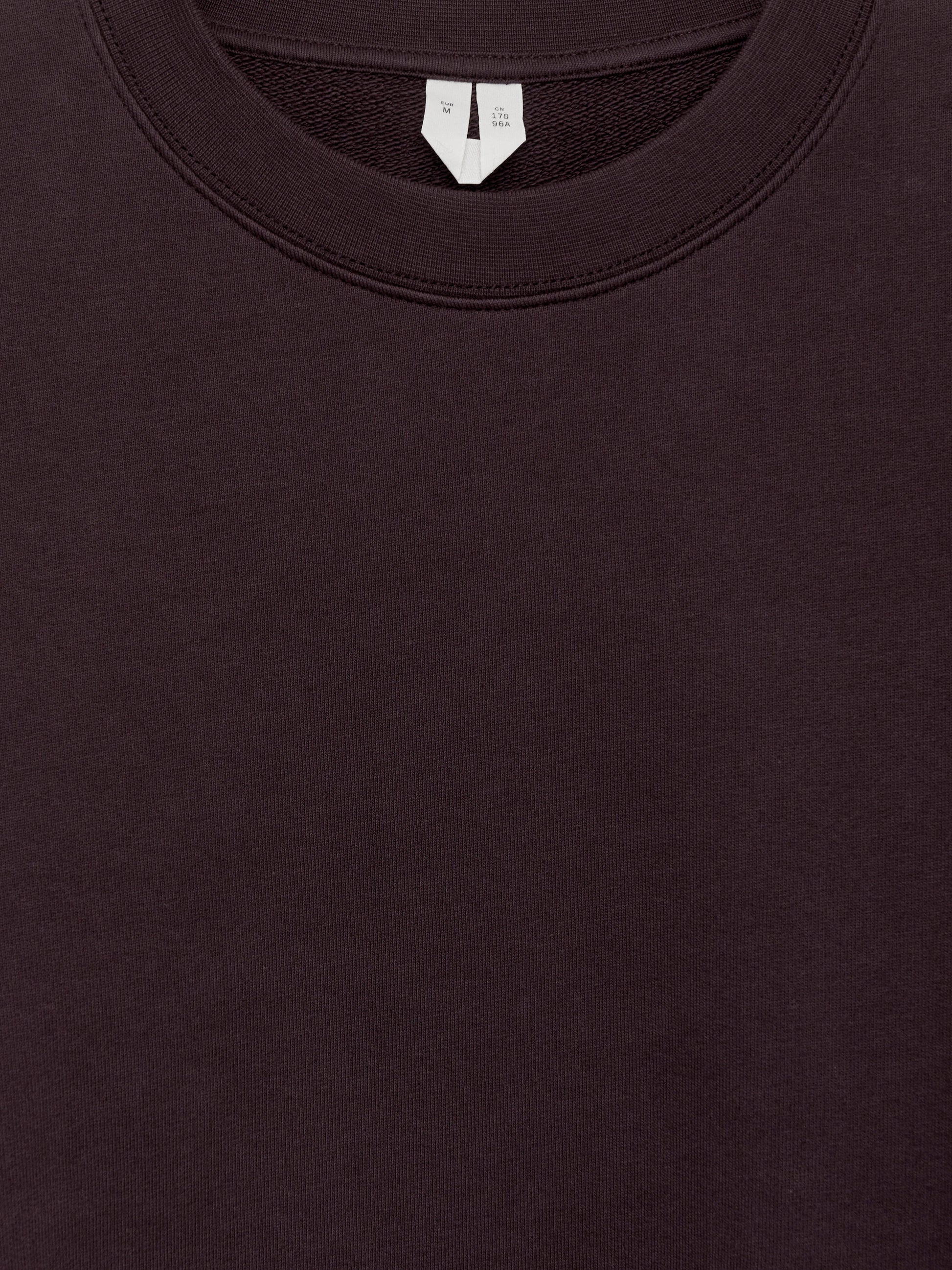 Relaxed Sweatshirt - Red - Image 2