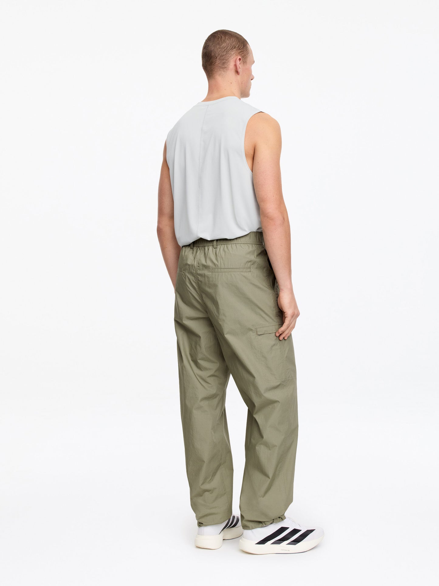 Cargo Trousers - Green - Image 3