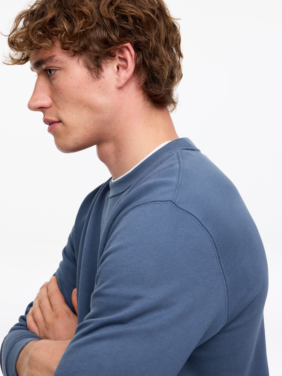 Mid-Weight Sweatshirt - Blue - Image 5