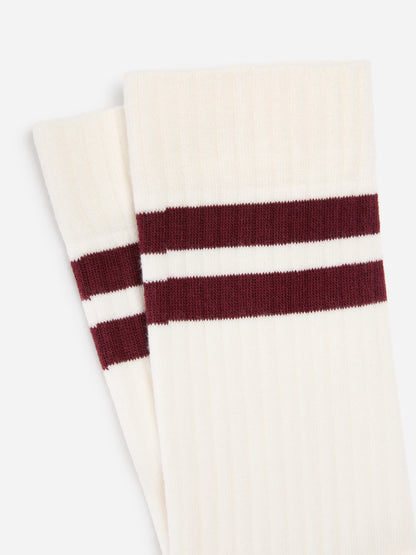 Sporty Cotton Socks - White - Image 2