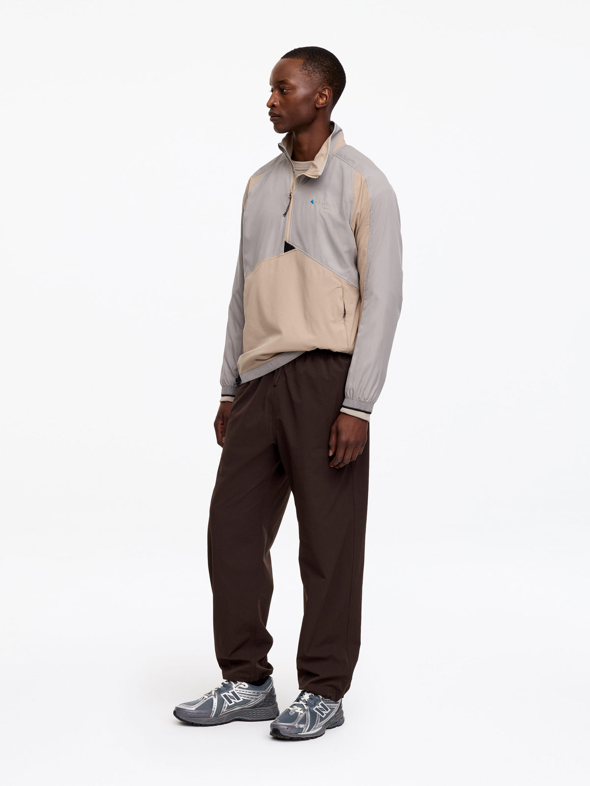 Pull-On Trousers - Brown - Image 2