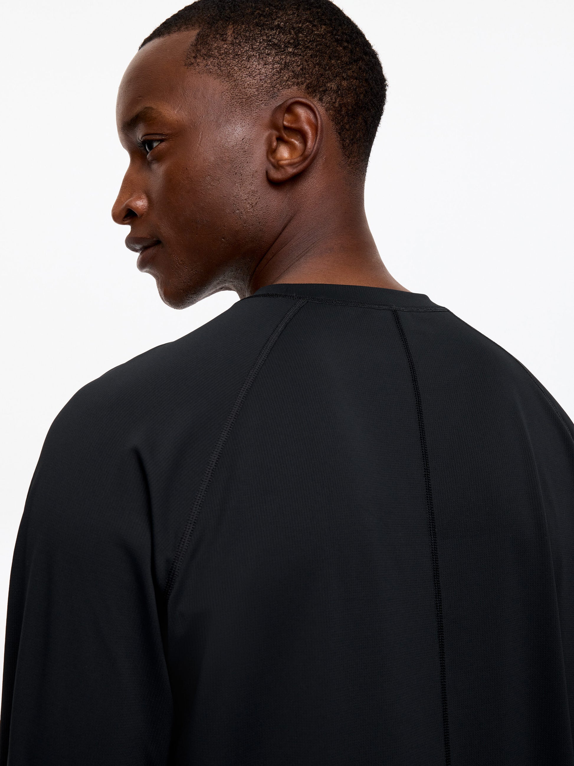 Long-Sleeve Top - Black - Image 4