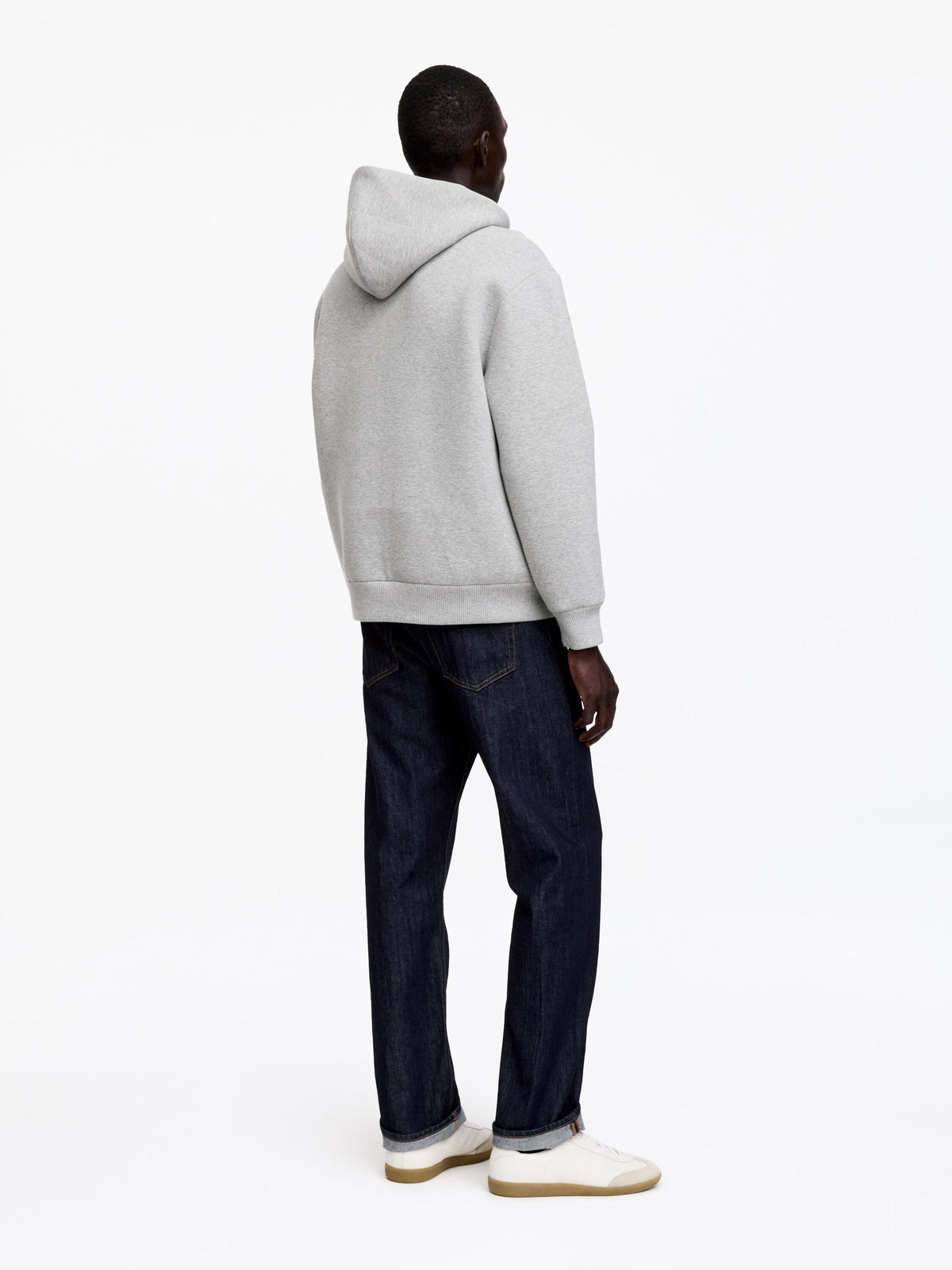 Scuba Zip Hoodie - Grey - Image 3