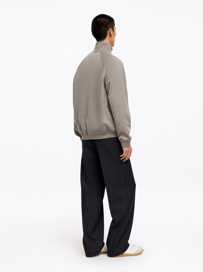 Tracksuit Sweatshirt - Grey - Image 3