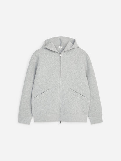 Scuba Zip Hoodie - Grey - Image 5