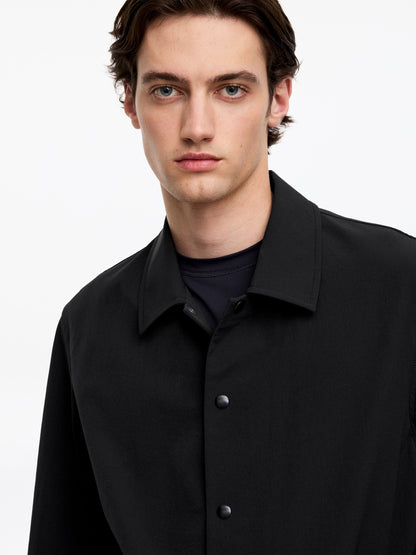 Coach Jacket - Black - Image 10