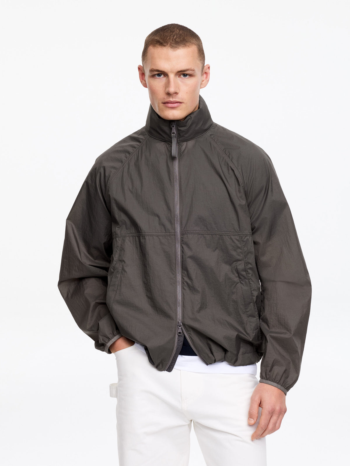 Windbreaker - Grey - Image 2