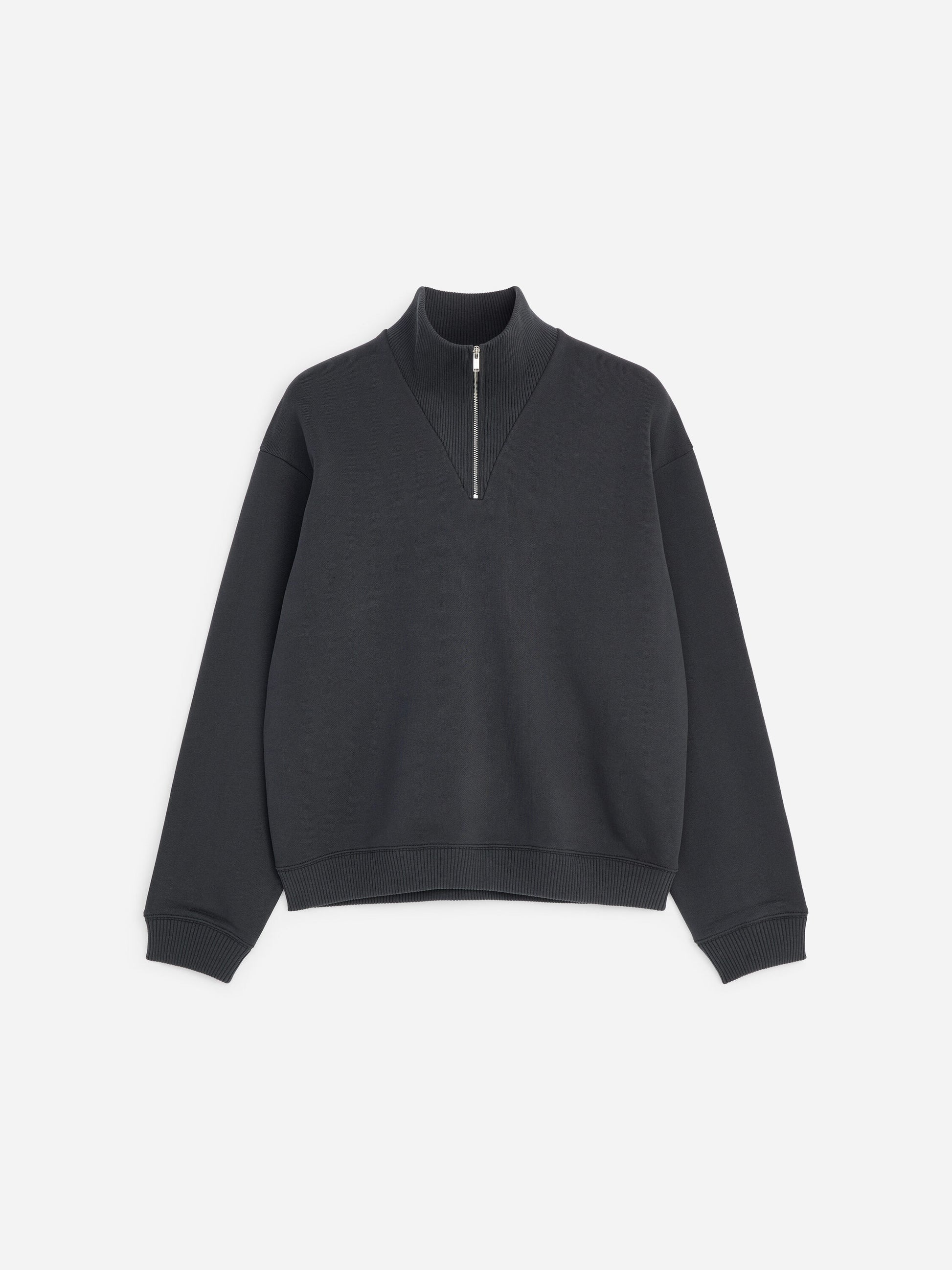 Half Zip Sweatshirt - Blue - Image 5