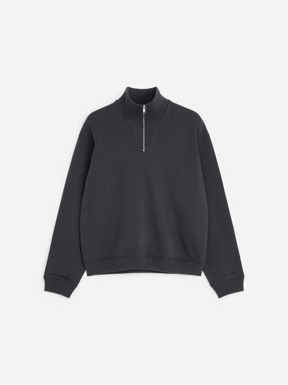 Half Zip Sweatshirt - Blue - Image 5